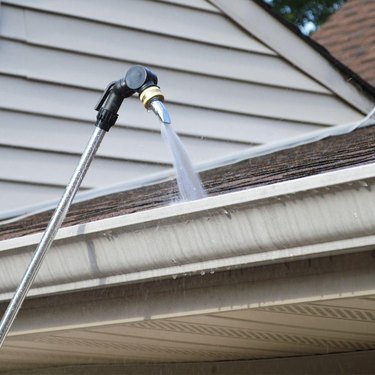 Gutter cleaning wand.