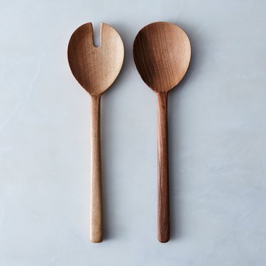 wood serving utensils