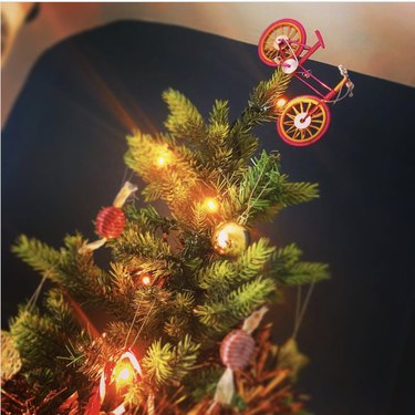 Mountain bike tree topper Christmas Tree Topper Ideas