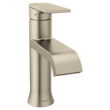 Moen 6702 Genta Single Handle Centerset Bathroom Faucet in Brushed Nickel