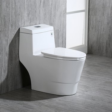 Woodbridge T-0001, Dual Flush Elongated One-Piece Toilet