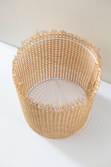 Rattan Lampshade DIY