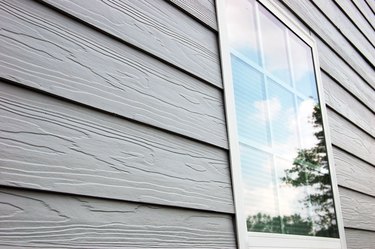 Fiber cement siding detail