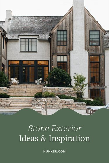 Stone Exterior Homes Ideas and Inspiration