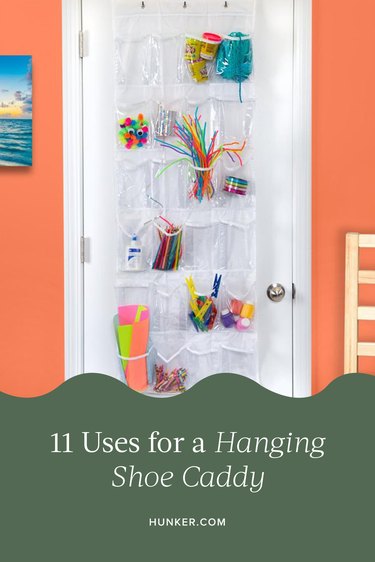 11 Uses for a Hanging Shoe Caddy