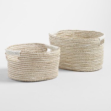 Seagrass Baskets from World Market