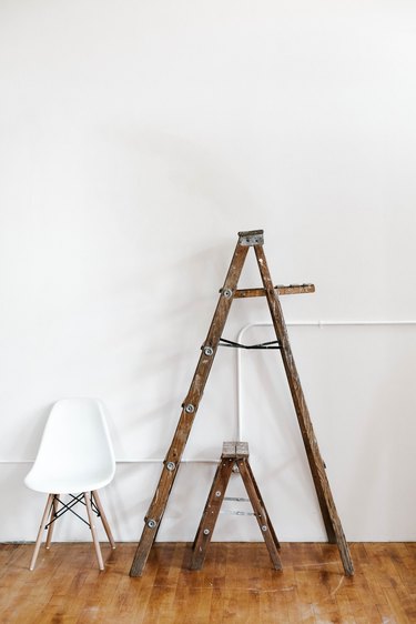 ladders in a home