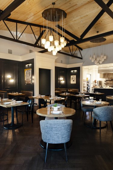 The newly renovated dining room at Canon, a restaurant in East Sacramento