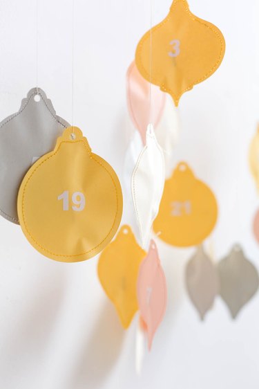 Paper Advent Calendar DIY