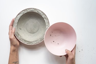 how to make a concrete bowl