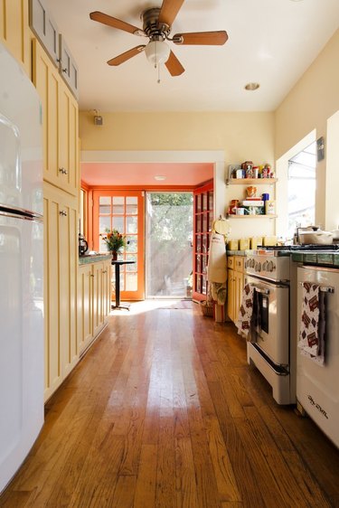 kitchen space in Craftsman home