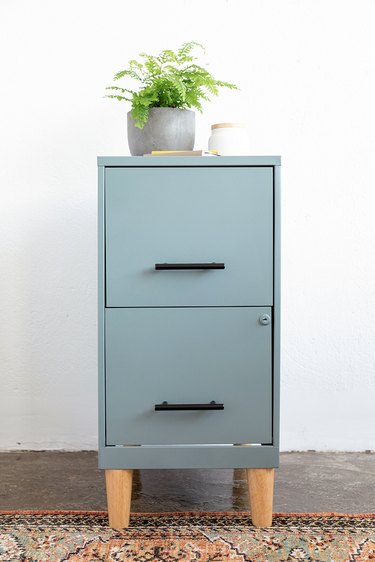 How to transform an old filing cabinet