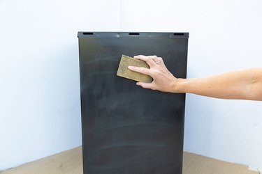 how to paint a filing cabinet