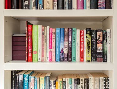 Bookshelf filled with books