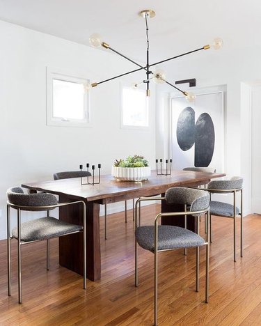 contemporary dining room