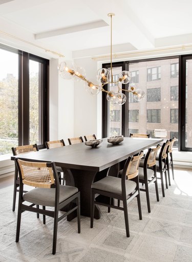 contemporary dining room