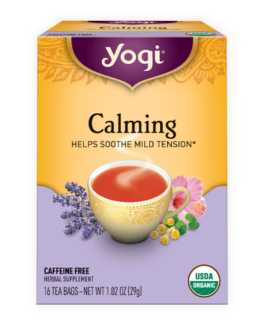 calming tea to soothe tension