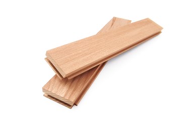 Tung wood strips Tung wood slices pine strips thin wood strips diy