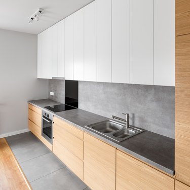 Contemporary kitchen interior