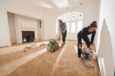 parquet floor sanding