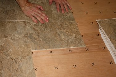 Installing Vinly Floor Tiles
