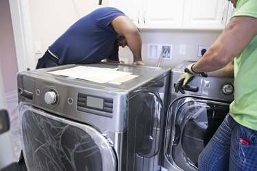 Washer and dryer on sale with regular plug