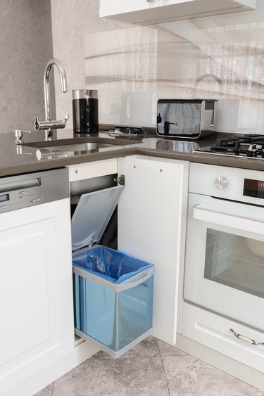 Modern white kitchen