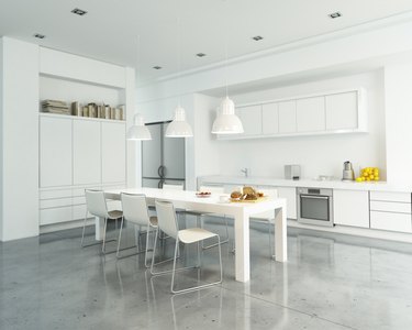 White kitchen