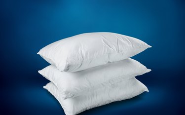 White pillows