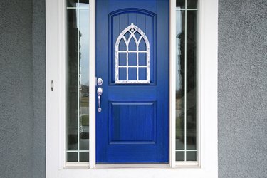 How to Paint a Door to Look Like Wood (It's Easier Than You Think