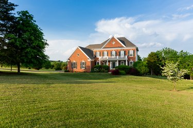 Front elevation large single family home