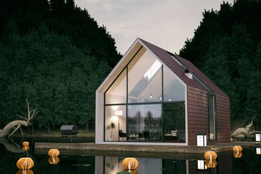 Modern Lake House