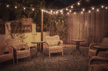 Cozy Backyard Patio Setup