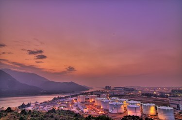 Tung Chung Oil Tanks