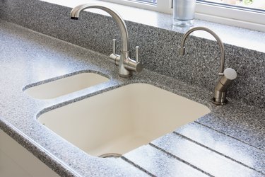 modern kitchen sink