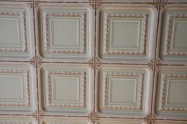 Tin ceiling tiles