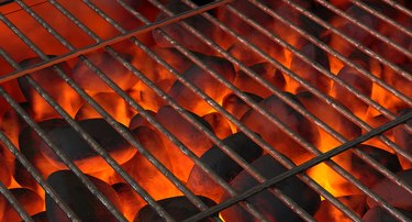 Charcoal Fire And Grid
