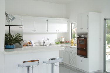 Kitchen with Original Oven