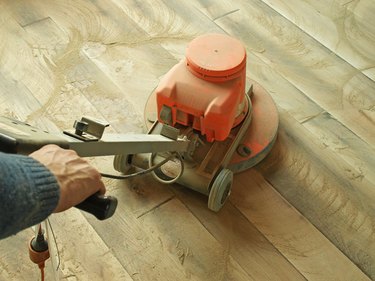 Drum floor deals sander for deck