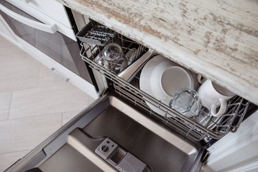 dishwasher. A dishwashing machine. house. kitchen. kitchen technologies
