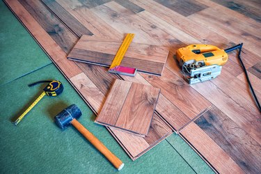 What size nails for wood clearance flooring