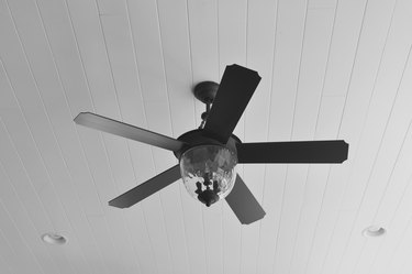 Ceiling Fan on Porch