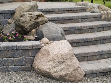 Stone Patio Detail