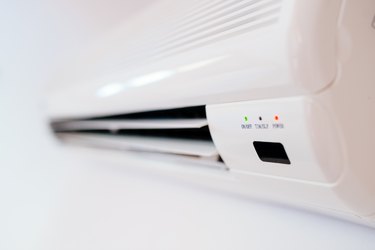 White home air conditioner