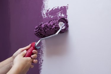 Painting a wall