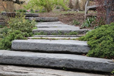 Garden steps