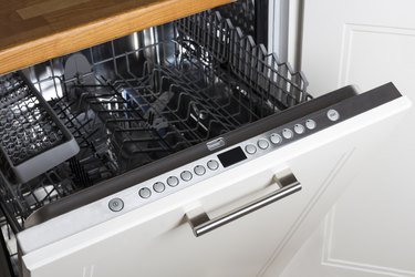 How to Troubleshoot a GE Dishwasher With Flashing Lights Hunker