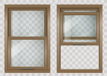 Wooden Sliding window