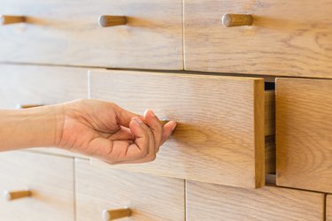 How to Get Wooden Drawers Unstuck Hunker