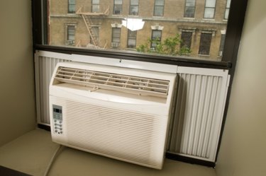 close vent open in window ac